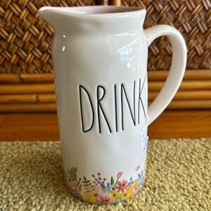 Rae Dunn DRINK pitcher